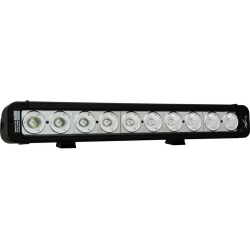 17" EVO PRIME LED BAR BLACK TEN 10-WATT LED'S 40 DEGREE WIDE BEAM